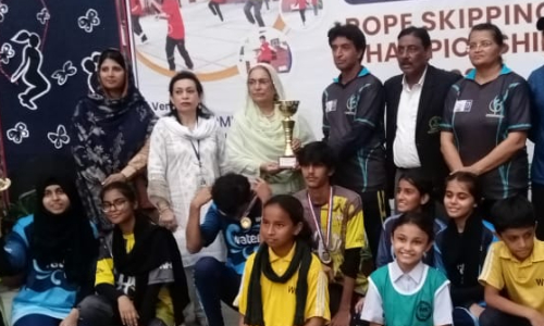 Wajah wins Inter-Schools Rope Skipping Championship