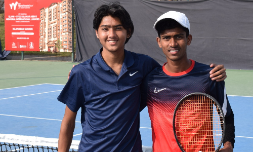 ITF Pakistan Tennis Championships: Talha and Huzaifa reach in semifinals of Boys Doubles