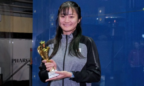 Japanese squash girl Satomi Watanabe declared MVP of 2022