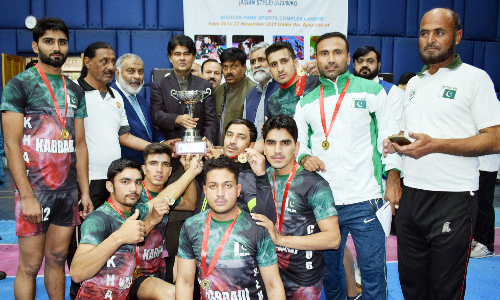 Peshawar defeat Lahore 48-20 in Kabaddi final