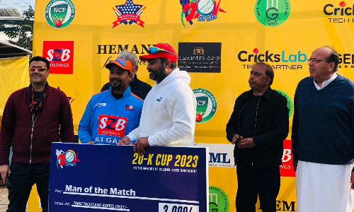 Model Town Whites, City Gymkhana, Ali Garh triumphant in K-20 Cup