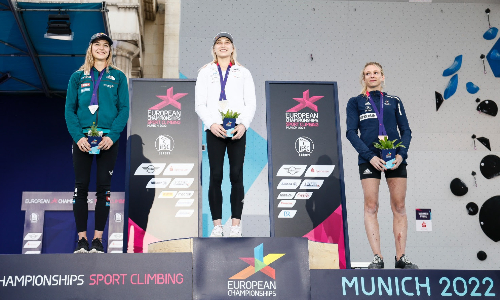 GARNBRET AND UZNIK TAKE FIRST CLIMBING GOLDS OF MUNICH 2022