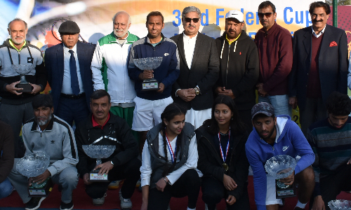 Federal Cup Tennis, Aqeel lifts Men’s Singles title