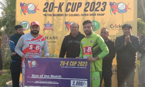 20-K Cup 2023: Akhlaq stars in Apollo Club win against Valencia Gymkhana