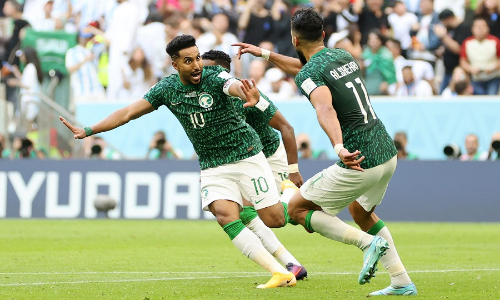 Saudi Arabia overpower Argentine 2-1 in the Qatar FIFA World Cup