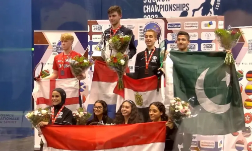 World Junior Squash: Rowan Damming and Amina Orfi claim titles