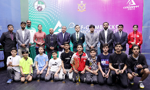 JUNIOR SQUASH: Ashab beats Ammad 3-2 to lift U-19 title, Abdullah wins U-17 and Azan wins U-15