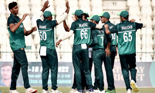 Pakistan Under-19 beat Bangladesh Under-19 by 128 runs
