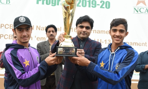 Central Punjab Under-16, Khyber Pakhtunkhwa Under-16 share one-day trophy