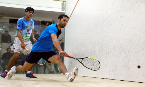 PSF-NATIONAL SQUASH: Noor Zaman, Nasir Iqbal reach in final